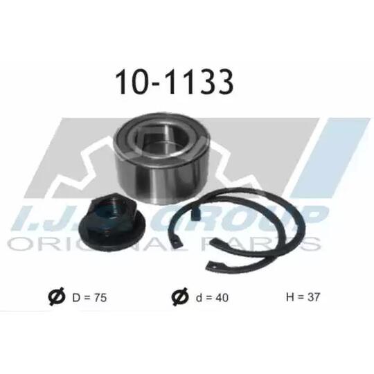 Ijs Group Wheel Bearing Kit to suit Ford, Volvo