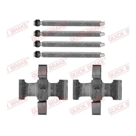 Quick Brake Accessory Kit, disc brake pad