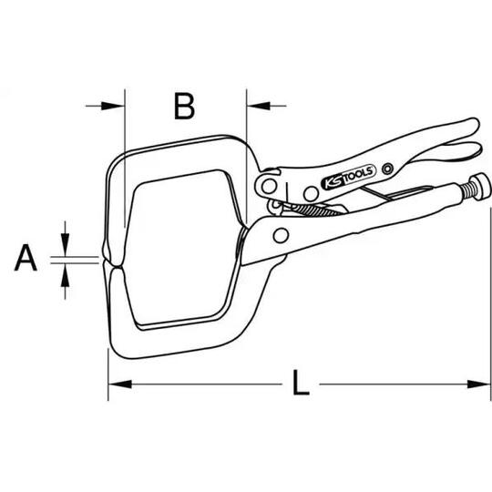 Ks Tools Body Pliers