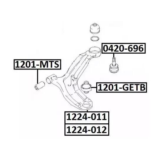 Asva Track Control Arm to suit Hyundai
