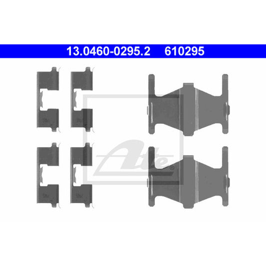 Ate Accessory Kit, disc brake pad to suit Nissan