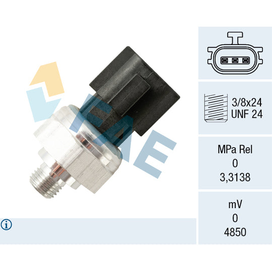 Fae Pressure Switch, air conditioning to suit Mazda, Nissan, Hitachi