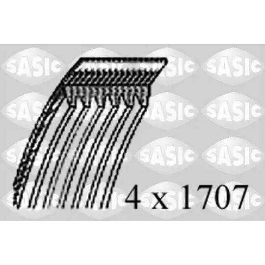 Sasic V-Ribbed Belt to suit Toyota