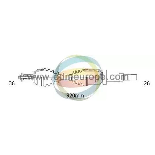 Odm-Multiparts Drive Shaft to suit Ford, Volvo