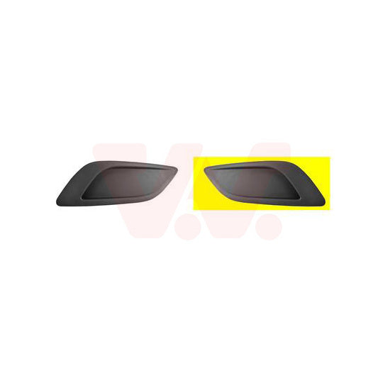 Van Wezel Ventilation Grille, bumper to suit Ford