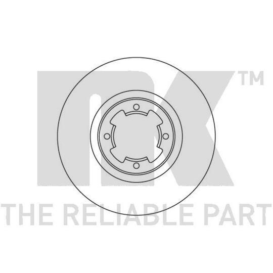 Nk Brake Disc to suit Subaru