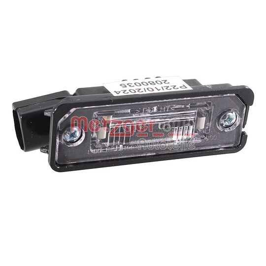 Metzger Licence Plate Light to suit VW, Seat, Skoda