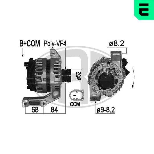 Era Alternator to suit Ford