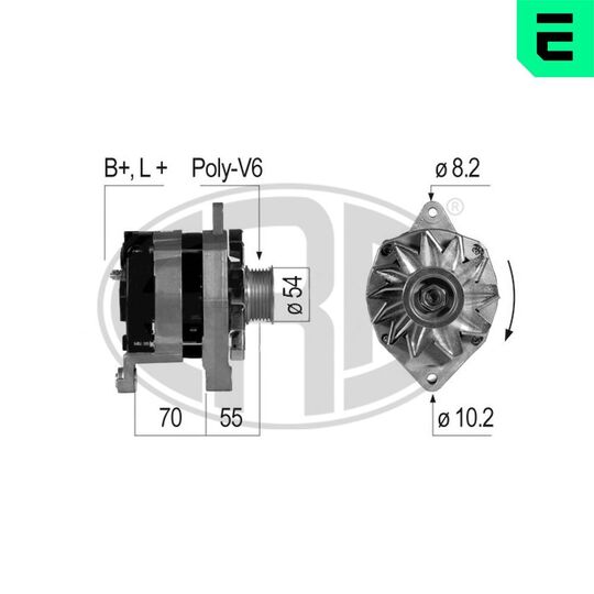 Era Alternator to suit Renault, Volvo