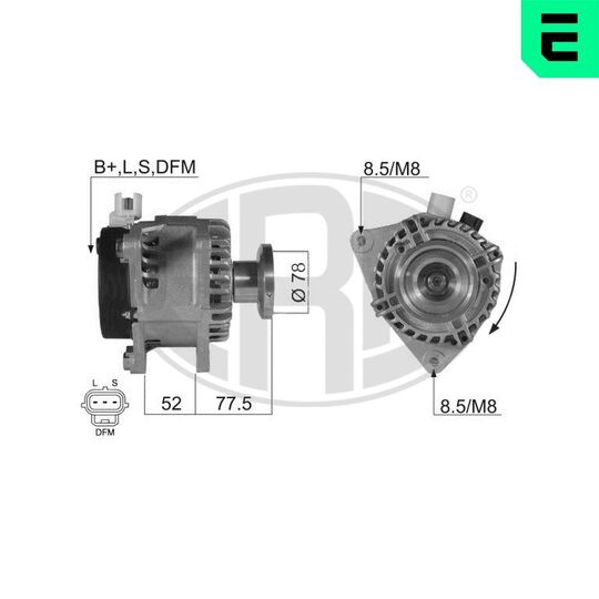 Era Alternator to suit Ford
