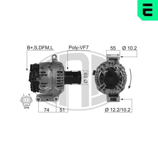 Era Alternator to suit Ford