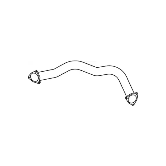 Dinex Exhaust pipe to suit Daf