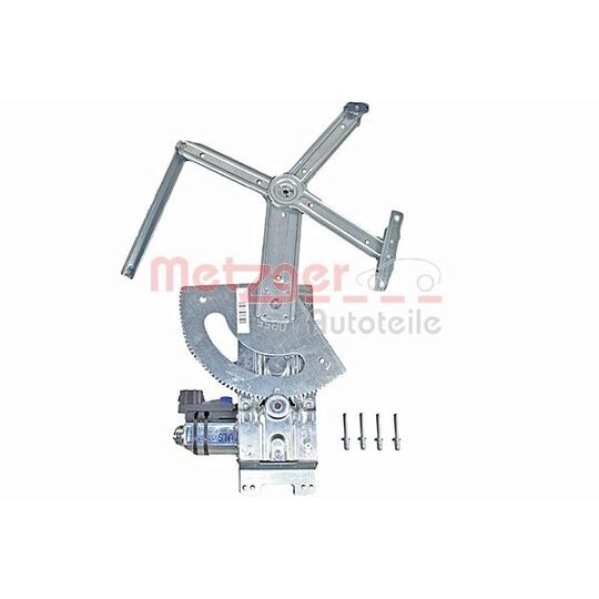 Metzger 2160472 Window Regulator to suit Opel, Lift-Tek