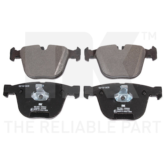Nk Brake Pad Set, disc brake to suit BMW