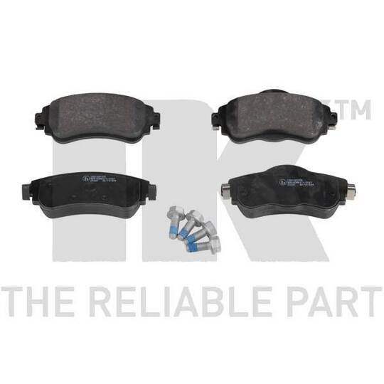 Nk Brake Pad Set, disc brake to suit Citroën