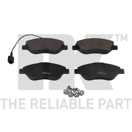 Nk Brake Pad Set, disc brake to suit Mercedes-Benz, Fiat, Chrysler