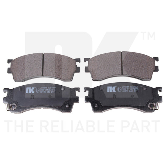 Nk Brake Pad Set, disc brake to suit Ford, Mazda
