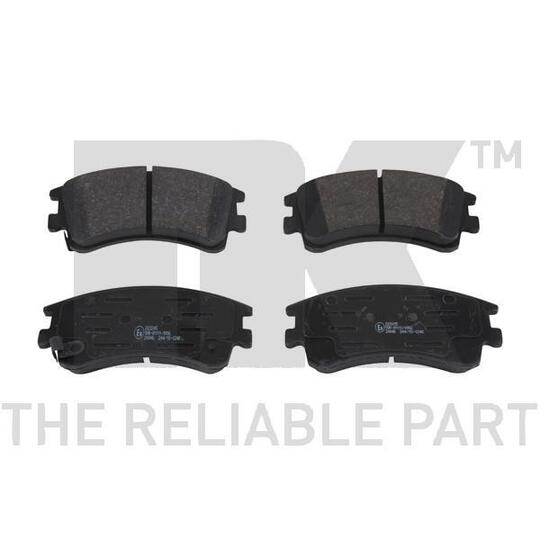 Nk Brake Pad Set, disc brake to suit Mazda