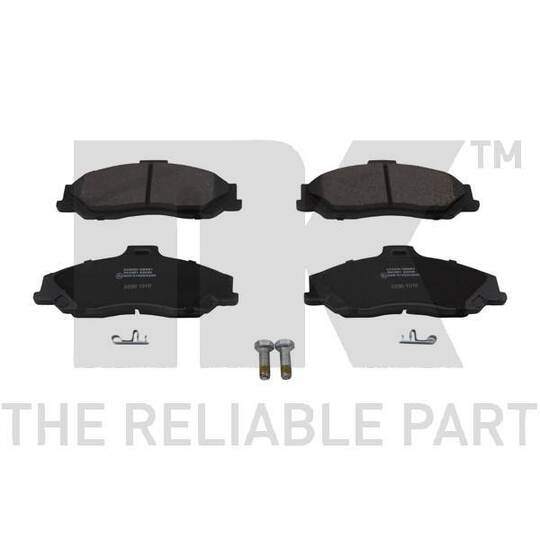 Nk Brake Pad Set, disc brake to suit Ford, Mazda