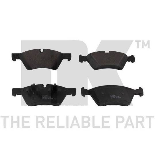 Nk Brake Pad Set, disc brake to suit Mercedes-Benz