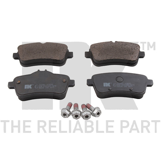 Nk Brake Pad Set, disc brake to suit Mercedes-Benz