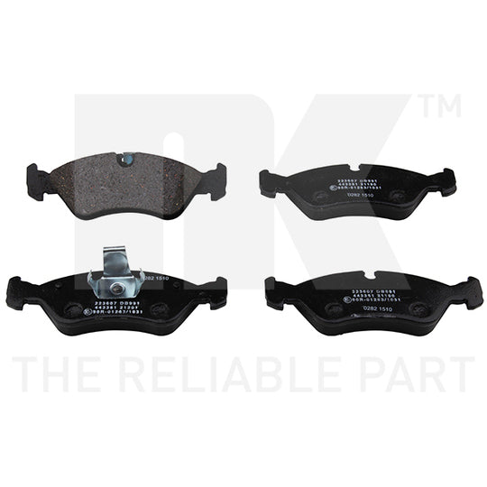Nk Brake Pad Set, disc brake to suit Chevrolet, Lotus, Opel