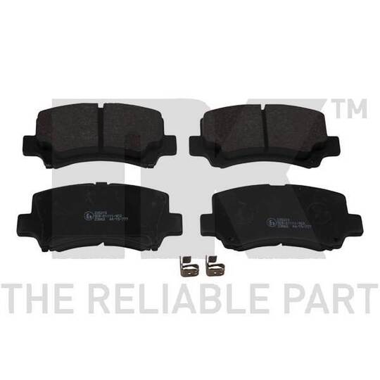 Nk Brake Pad Set, disc brake to suit Suzuki