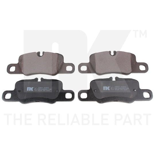 Nk Brake Pad Set, disc brake to suit Porsche