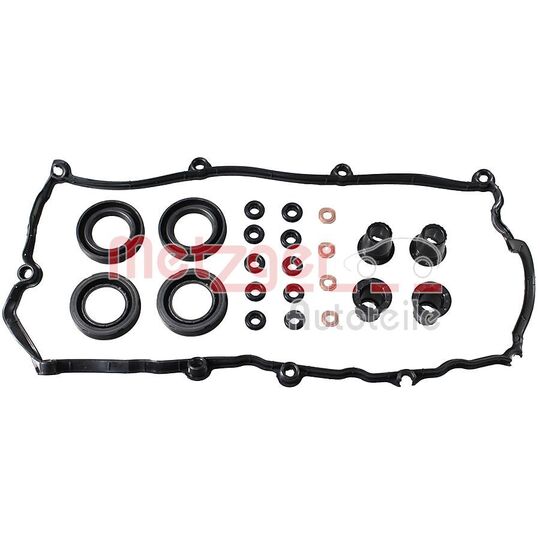 Metzger Gasket Set, cylinder head cover to suit Chevrolet, Opel, Vauxhall