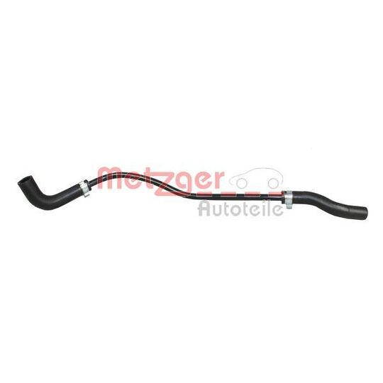 Metzger Radiator Hose to suit Opel, Vauxhall