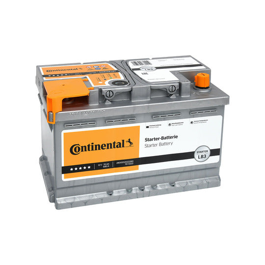 Continental Starter Battery to suit Ford, Nissan, Chevrolet