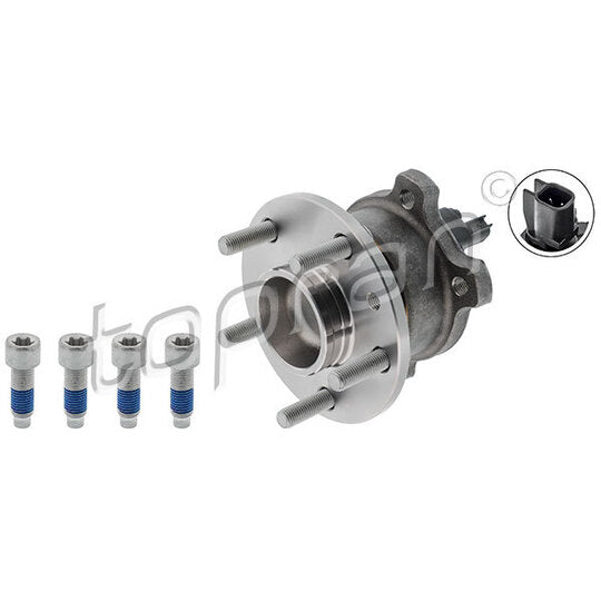 Topran Wheel Bearing Kit to suit Ford