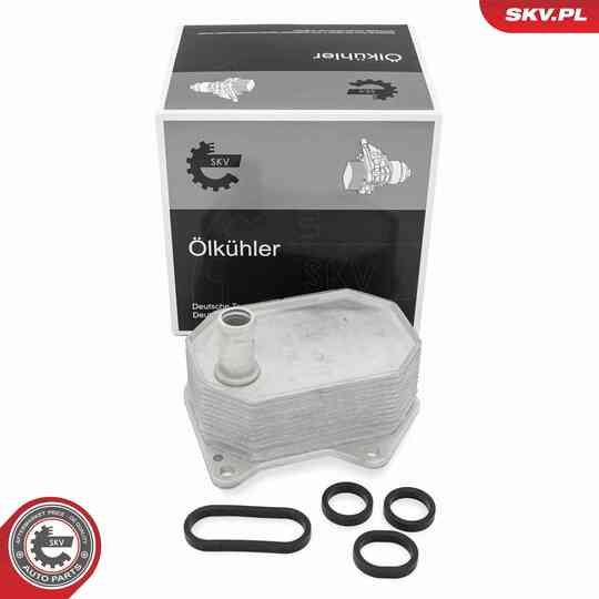 Esen Skv Oil Cooler, engine oil to suit Ford
