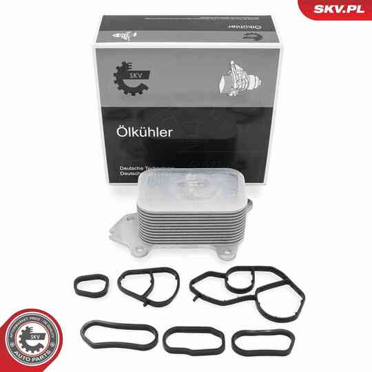 Esen Skv Oil Cooler, engine oil to suit Toyota, Ford, Mazda