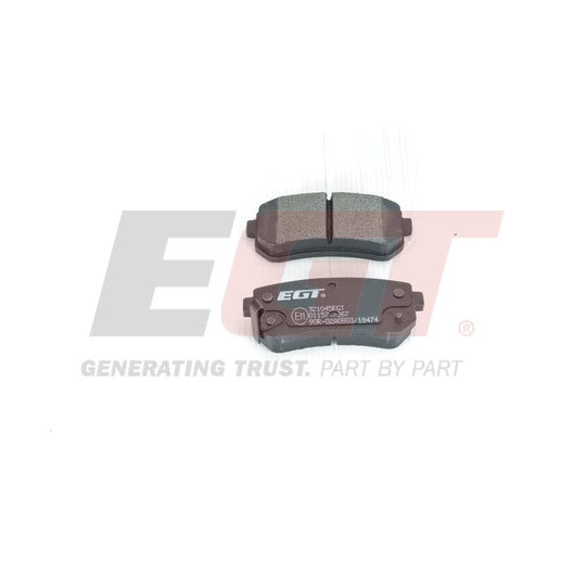 Egt Brake Pad Set, disc brake to suit Hyundai, Kia