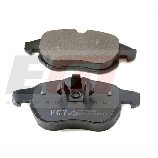Egt Brake Pad Set, disc brake to suit Fiat, Chevrolet, Opel