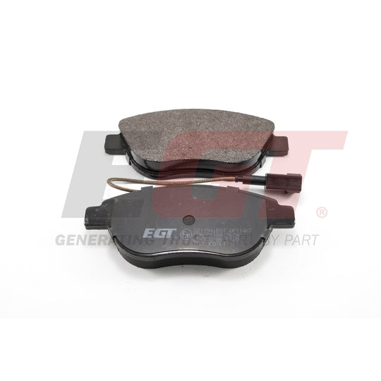 Egt Brake Pad Set, disc brake to suit Fiat, Opel, Vauxhall