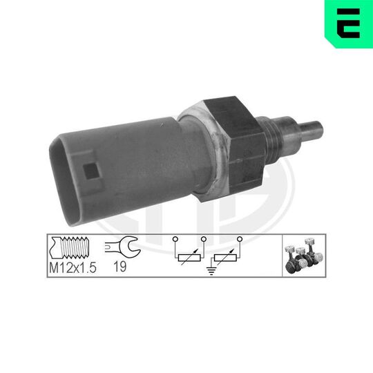 Era 330143 Sensor, coolant temperature to suit Fiat
