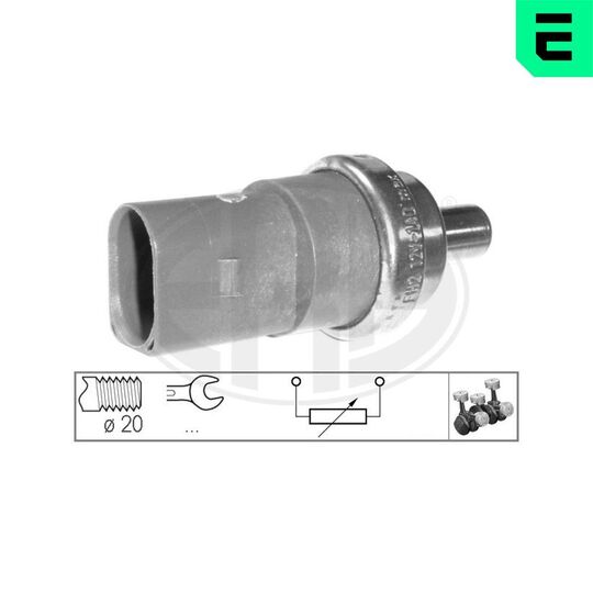Era Sensor, coolant temperature to suit Mitsubishi, Ford, VW