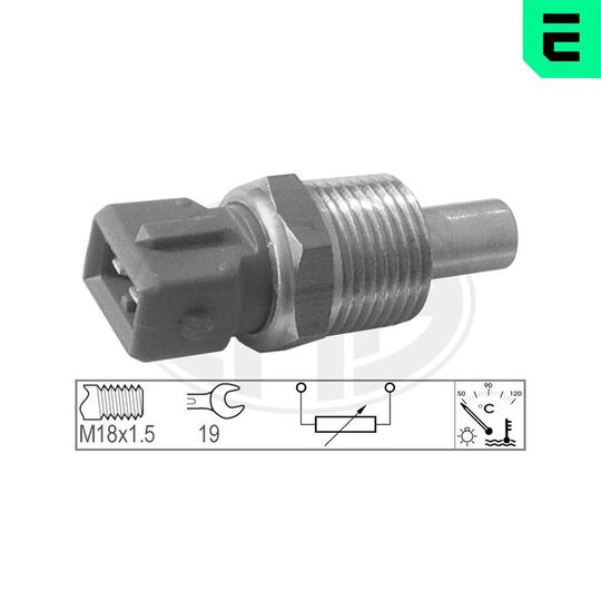 Era 330656 Sensor, coolant temperature to suit Fiat