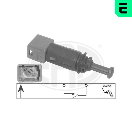 Era 330708 Brake Light Switch to suit Nissan, Renault, Opel
