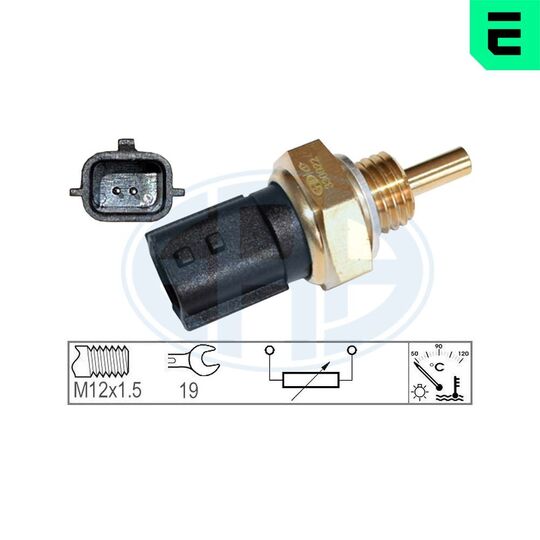 Era 330922 Sensor, coolant temperature to suit Nissan, Renault