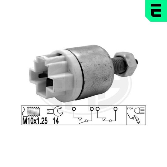 Era 330954 Brake Light Switch to suit Toyota, Opel