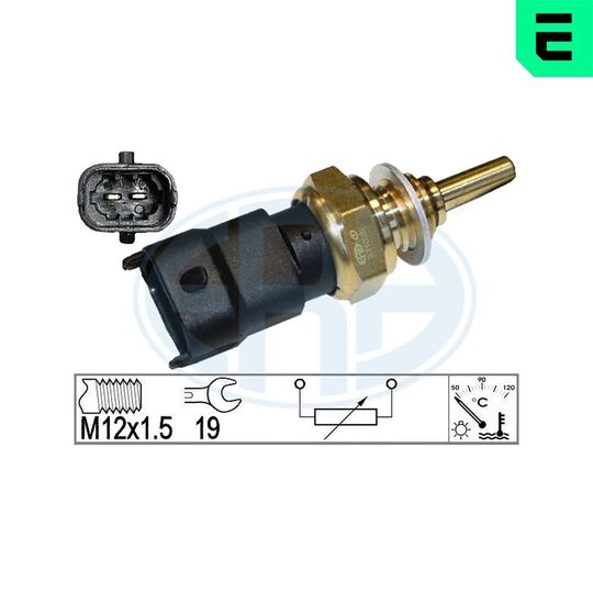 Era 331025 Sensor, coolant temperature