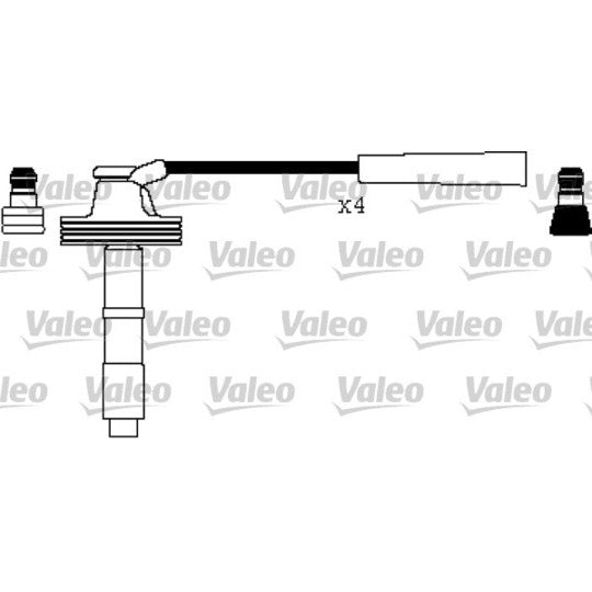 Valeo Ignition Cable Kit to suit Hitachi, Renault, Volvo