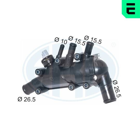 Era Thermostat, coolant to suit Ford
