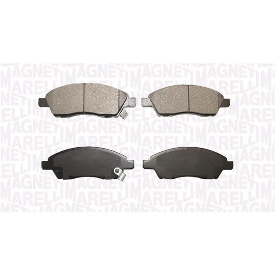Magneti Marelli Brake Pad Set, disc brake to suit Nissan