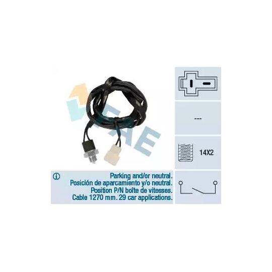 Fae Switch, reverse light to suit Ford, Mazda