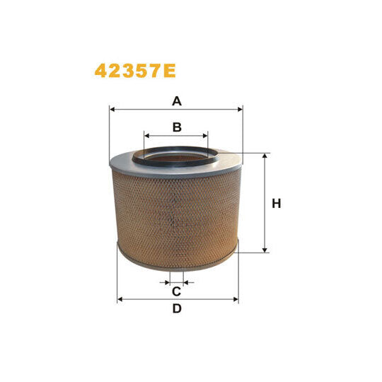 Wix Filters Air filter to suit Mercedes-Benz