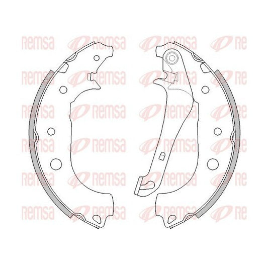 Remsa Brake Shoe to suit Ford